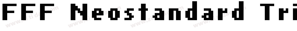 FFF Neostandard Trial字体转换